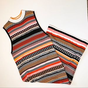 Topshop Patterned Maxi Dress